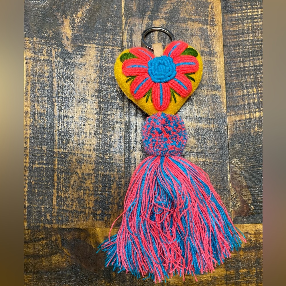 Consuela Heart purse charm